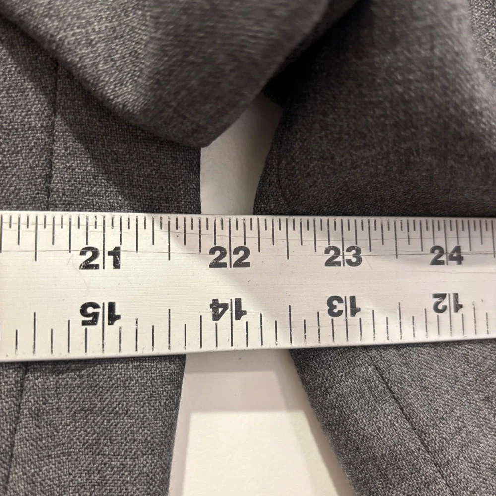 Vintage Polo Ralph Lauren Mens 42L Wool Blazer Coat‎ Gray 2 Button Made in USA